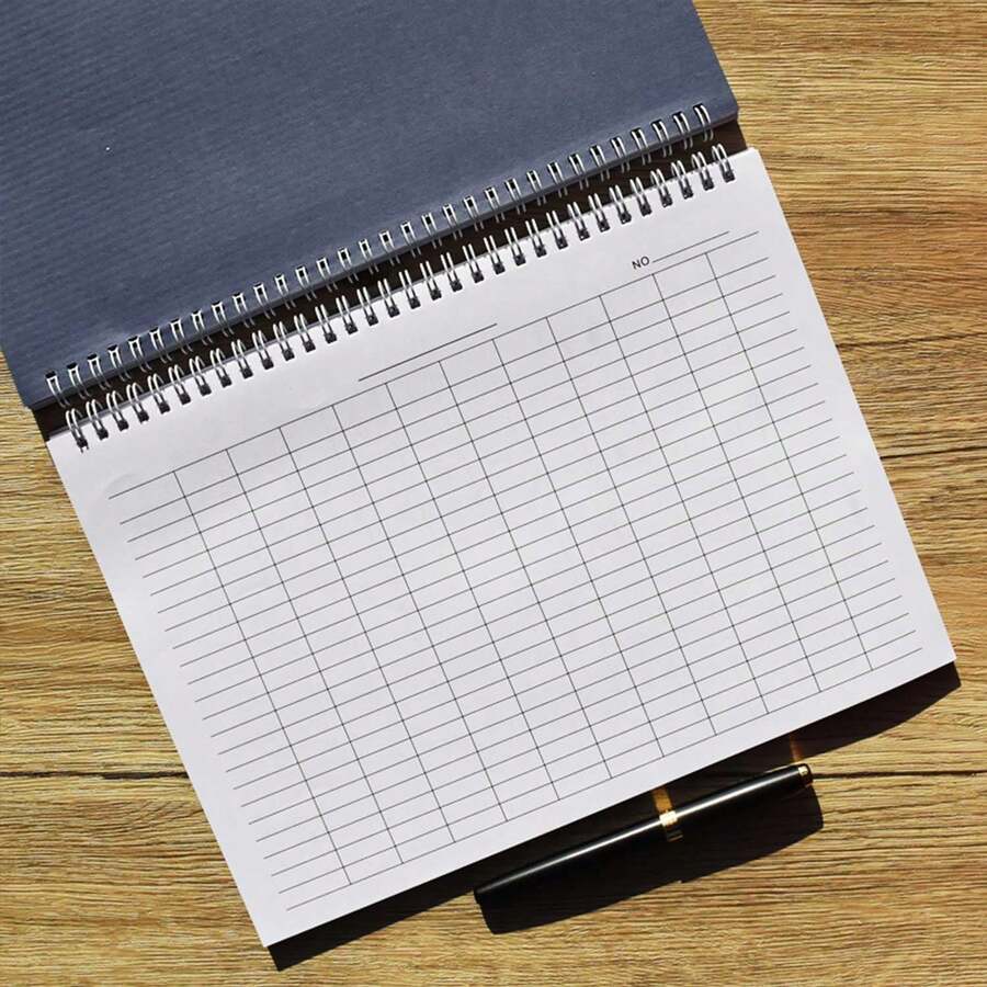 A4 Super Sized Personal And Small Business Financial Expenditure And Income Notebook Suitable For Home Accounting Office Supplies Expenditure Recording And Corporate Fund Payment And Receipt Recording - A4 - View 1