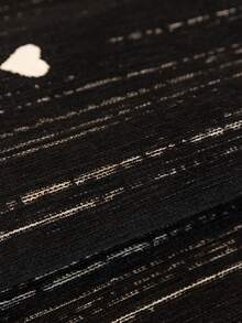 1pc Chenille Sofa Cushion, Non-Slip, Dust-Proof, Suitable For All Seasons - Black - View 6