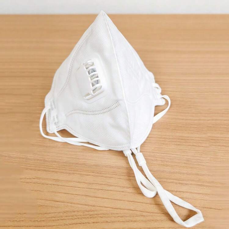 20 chiếc khẩu trang CE FFP3 có van thở, 6 lớp, bảo vệ mặt, dành cho người lớn, thoải mái khi đeo, đóng gói riêng lẻ. - A - Xem 3