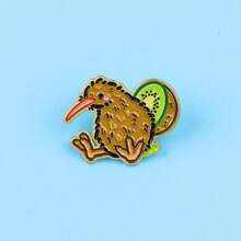 Enamel Badge Brooch Pin, Suitable For Backpacks, Bags, Stylish Decoration, Gift For Friends - Multicolor - View 5