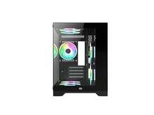 Bgears B-Pellucid MicroATX Black Micro ATX Tower Case, Tempered Glass Compact Design - View 2