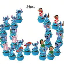 Hasbro 25pcs Rainbow Color Stitch Cake Decorations, Cake DIY Decor, Birthday Party Cake Decorations - View 11