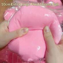 1 quả bóng slime siêu lớn 10cm, đồ chơi bóp giảm căng thẳng cỡ lớn, đồ chơi bóp đàn hồi chậm, đồ chơi slime khổng lồ, đồ chơi bóp giảm căng thẳng, món quà hoàn hảo cho sinh nhật, lễ Phục sinh, hoặc bất ngờ. - Nhiều màu - Xem 8