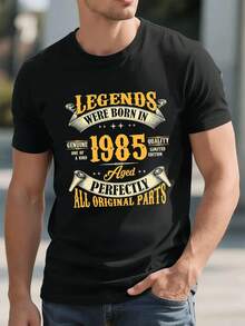 Men T-Shirts - Black - View 1
