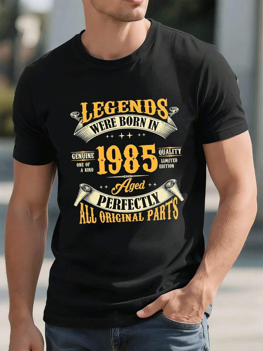 Men T-Shirts - Black - View 1