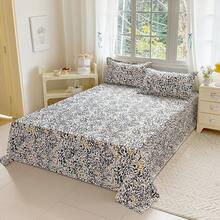 Set Sprei Motif Bunga 3 Buah (Termasuk Sarung Bantal, Tidak Termasuk Isi Bantal) Sprei & Selimut Bermotif Kain Poliester, Dapat Dicuci, Lembut & Tahan Lama, Cocok Untuk Kamar Tidur Atau Kamar Tamu, Perlengkapan Tempat Tidur Rumah Minimalis Modern - Kekuatan harimau - View 10