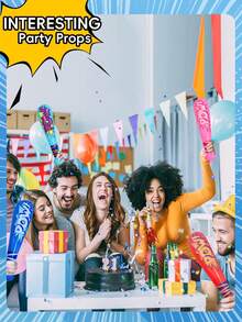 60cm Long PVC Inflatable Hammer, Suitable For Outdoor Lawn, Garden, Team Games, Family Games, Interactive Games, Team Activities, Decorative Props, Party Props And Gifts - Multicolor - View 5