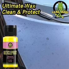 HGKJ终极车蜡清洁剂和保护剂 - 二合一汽车漆面清洁剂和保护剂，划痕修复和光泽增强，持久疏水性车蜡，适用于车辆细节处理和漆面护理，适用于所有汽车颜色和类型 - 多色 - 查看 2
