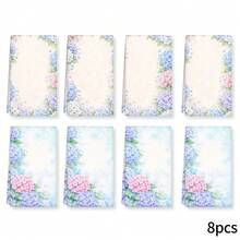 2pcs Hydrangea Printed Dish Towels, Super Absorbent Microfiber Cleaning Cloths, Machine Washable, Suitable For Holiday Decoration, Cooking, Baking, Housewarming Gifts And Cleaning Supplies, Fit For Kitchen, Bathroom, Toilet - Multicolor - View 11