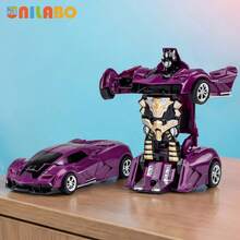 1 pieza Coche de juguete de transformación inercial Unilabo - Coche robot de transformación automática, mini juguete, regalo perfecto para fiestas para que las mamás se lo den a los niños. Coche de juguete de carreras, vehículo para niños, juguete de carreras, juguete para niños, carreras para niños, juguete para niños, coche robot, juguete de cumpleaños para niños, vuelta al cole, regalo de carnaval, regalo de Pascua - Multicolor - Ver 23