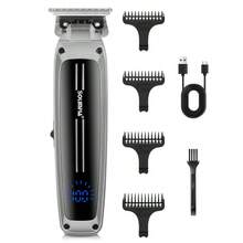 1pc USB Rechargeable Electric Hair Clipper, Bald Head Shaver, Home Use Hair Trimmer - View 12