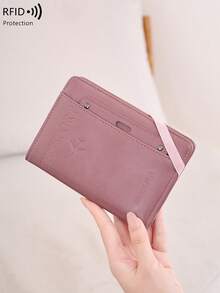 CHARM INFINITE Retro RFID Blocking Passport Holder Travel Document Organizer Wallet, Unisex - Multicolor - View 5