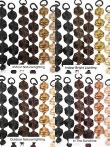18 Inch 2pcs Hand-Woven Bubble Twist Braids Wig With Elastic Rubber Band, Heat Resistant Synthetic Wig, Suitable For Women - Multicolor - View 12