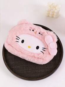 SANRIO 角色扮演毛绒铅笔盒 - 可爱卡通毛绒文具包，适合女孩 - 毛絨款 - 查看 5