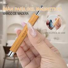 OBP C & G OBP 2-In-1 Cat Eye Effect Magnet With Wooden Handle For Nail Art - 灰色 - 查看 3