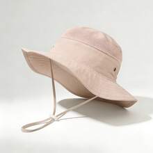 男士夏季遮阳帽，防紫外线，透气镂空遮阳帽，渔夫帽 - 彩色 - 查看 23