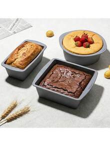 Khuôn nướng silicon - Bộ khuôn làm bánh cupcake chống dính, khuôn bánh tái sử dụng được trong lò nướng và lò vi sóng, dễ lấy bánh ra, dụng cụ làm bánh gấp gọn, quà tặng lý tưởng cho người làm bánh. - Nhiều màu - Xem 2