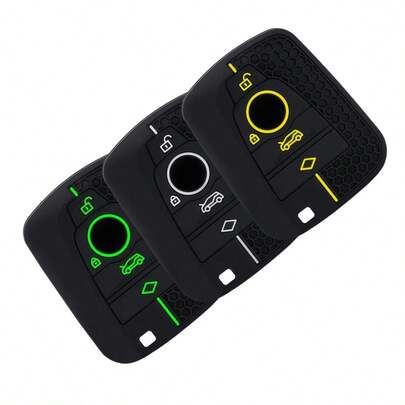 Ốp bảo vệ chìa khóa thông minh bằng silicon năm 2026 dành cho xe BMW I3 I8 Series, phụ kiện trang trí nội thất xe hơi.