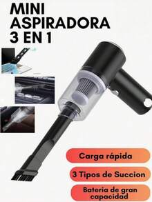 Car Vacuum Cleaner - Black - View 3