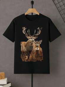 Camisetas masculinas - Preto - Ver 2