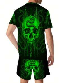 Conjunto de camiseta para hombre - Colores mezclados - Ver 2