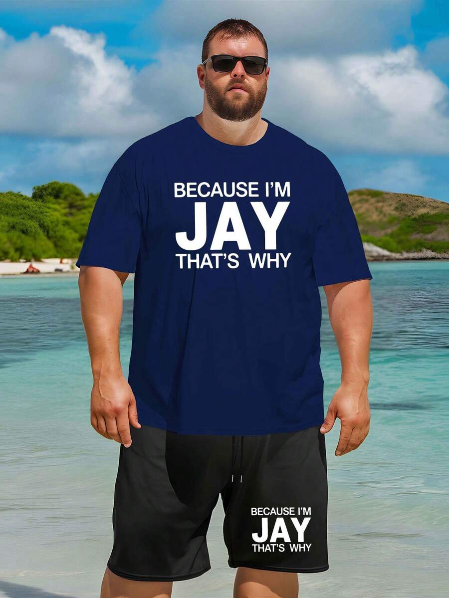 Męskie koszulki w komplecie - Mieszane kolory - Zobacz 1