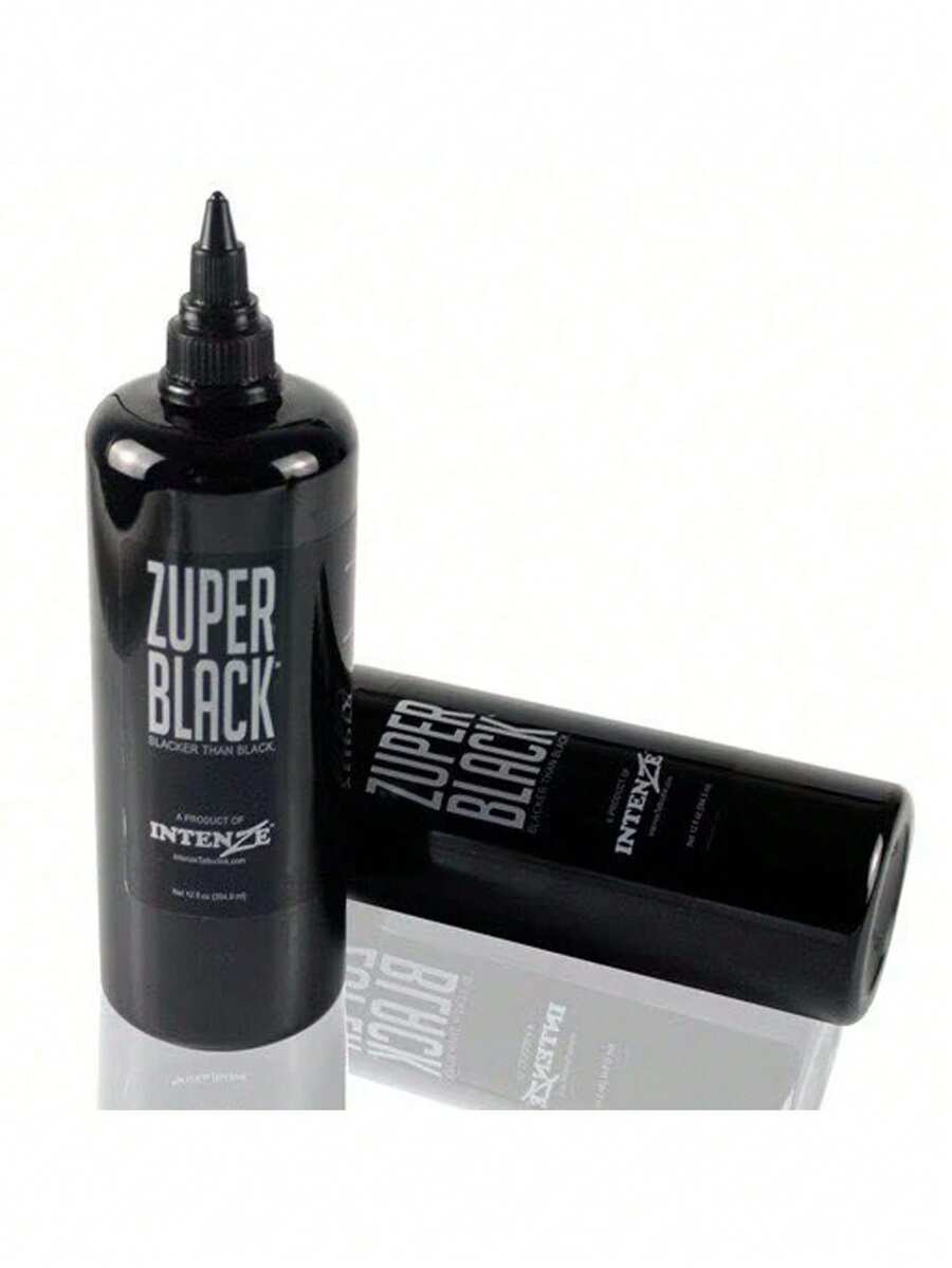 12盎司黑色纹身墨水，直接从原厂发货 - 黑色 - 查看 1