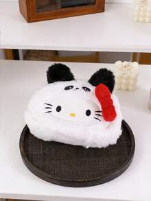 SANRIO 角色扮演毛绒铅笔盒 - 可爱卡通毛绒文具包，适合女孩 - 毛絨款 - 查看 4