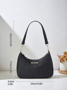 时尚女士腋下包、单肩包、法棍包 - 彩色 - 查看 4