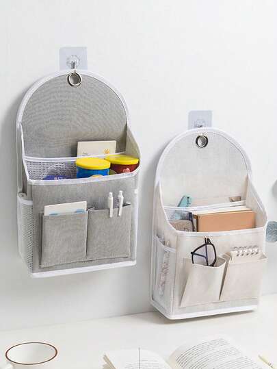 1 chiếc. Túi lưới treo tường, túi đựng đồ đa năng bằng vải, thích hợp cho ký túc xá, tủ quần áo, đồ dùng gia đình, văn phòng phẩm và phụ kiện treo tường phòng khách. Túi treo đựng văn phòng phẩm để bàn.