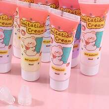 10/20 件装仿乳胶 DIY 手工定制材料，复古文具盒套装，树脂小发夹，乳胶 - 彩色 - 查看 4