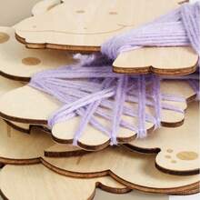 艺术区蒙特梭利精细动作趣味扭线趣味DIY创意拼图玩具卡通儿童创意手工亲子互动桌面玩具培养儿童动手能力和创造力智力发展节日礼物。 - 彩色 - 查看 9