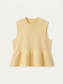 Áo dệt kim tối giản thanh lịch dành cho nữ, kiểu dáng giản dị nhưng sang trọng, thích hợp cho mùa xuân/hè. - mai sâu - Xem 9