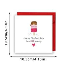 Thiệp Ngày của Mẹ Fab Nanny, Thiệp Ngày của Mẹ vui nhộn, Ngày của Mẹ, Thiệp ngày lễ, Thiệp kỷ niệm - nhiều màu - Xem 3