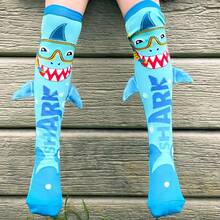 3D Fun Kids' High-Top Socks, One Size, Random Colors, Boy Or Girl MI 3D - TUBARAO - 查看 2