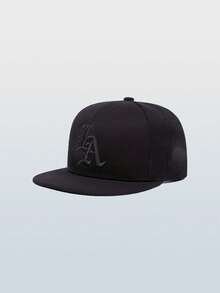 1pc Adjustable Outdoor LA Embroidered Hip Hop Baseball Cap, Suitable For Hiking, Climbing, Travel And Outdoor Sports,Beach,Holiday - Baseball Cap - View 15