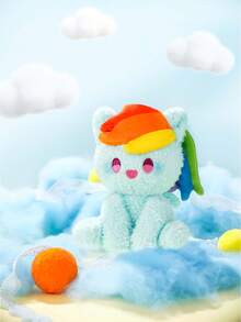 Hasbro 我的小马驹盲盒，可爱小马系列毛绒挂件，款式随机，送给女孩的可爱礼物 - 彩色 - 查看 9