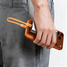 Cáp USB-C ngắn 20cm, hỗ trợ sạc nhanh 240W, cáp dẹt từ tính bện, phù hợp với 15, 16, 17. - trái cam - Xem 5