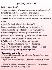 时尚夹式蓝牙耳机，开放式设计，环绕立体声，高保真音质，低延迟，音乐和游戏体验俱佳，ENC主动降噪，高清通话，佩戴舒适，时尚配饰，耳环式设计，女士完美礼物 - 均碼 - 查看 12