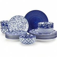Vajilla completa (18 piezas, servicio para 6 personas)
