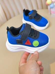 1 par de zapatillas deportivas para niños, zapatos ligeros y cómodos versátiles para niños - Azul - Ver 10