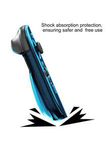 2 piezas Funda protectora desmontable para controlador de juego de 2, diseño curvo abultado, antideslizante, antisuor, anti-arañazos, mejora la experiencia de juego - Ver 5