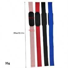 1 Pair Adjustable Weightlifting Wrist Wraps, Bodybuilding Strength Training Straps, Fitness Accessories - Multicolor - View 4