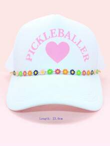 Bohemian Style Baseball Cap Chain, Baseball Cap Decorative Chain,Summer,Graduation Cap,Cowboy - Multicolor - View 5