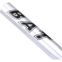 棒球棒 垒球棒 T型球棒 家用防身自卫棒 铝合金轻量化高光泽 - 銀色 - 查看 3