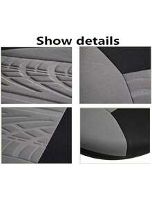 9件/4件装通用蝴蝶图案刺绣汽车座椅套 - 涤纶面料，四季皆宜，兼容安全气囊，可手洗 - ZYT5 - 查看 9