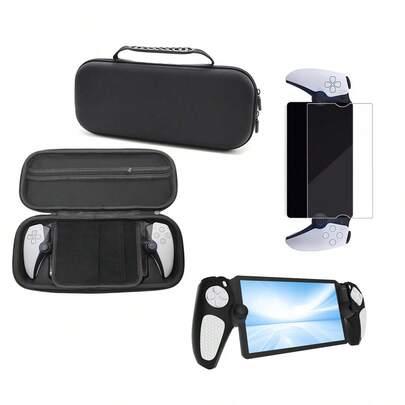 Bộ sản phẩm bao gồm: 1 túi đựng Portal Remote Play + 2 ốp bảo vệ hai màu + 1 miếng dán màn hình cường lực độ phân giải cao, chống rơi, chống trầy xước, chống trượt, chống mồ hôi, bảo vệ toàn diện cho thiết bị chơi game.