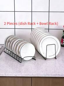 Stainless Steel Dish Rack Built-In Utensil Storage Finish Kitchen Counter Storage Shelf For Storing Bowls And Plates A Pull-Out Drawer Type With Built-In Drying And Sterilizing Features Clean And Tidy Kitchen Essentials Kitchen Accessories - Multicolor - View 10