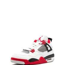 Nike Air Jordan 4 Retro Sneakers - Authentic Iconic Basketball Shoes | Viral 2026 Men's High-End Retro Streetwear | Premium Leather & Mesh Performance Trainers | Classic Air Cushioning & Support Wings | Legendary Designer Athletic Footwear - 火紅 - 查看 2
