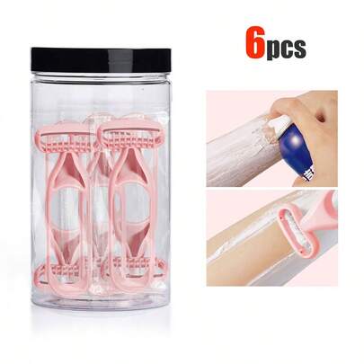 12/6/3/1 pieza Juego de afeitado desechable, Cuchillas de depilación, Maquinilla de afeitar para mujeres, Maquinilla de afeitar para mujeres, Maquinilla de afeitar para mujeres, Recortadora de vello corporal, Brazos, Piernas, Axilas y Zona del bikini, Maquinilla de afeitar manual portátil para mujeres, Removedor de vello femenino, Herramienta de depilación de axilas, Maquinilla de afeitar de acero inoxidable, Herramientas de belleza, Maquinilla, Viaje portátil
